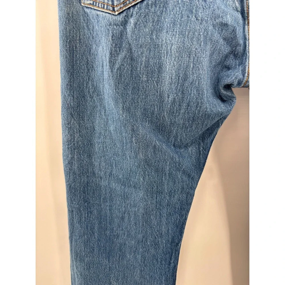 Levis 501 Men's 38x33 Y2K Era 2000's Light Distress Faded Skater / grungey Wash